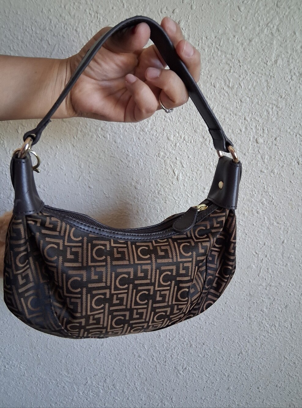 Liz Claiborne Small Crescent Shoulder Bag